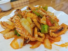 辣炒鱿鱼-张师傅参鸡汤(公园路店)