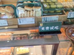 面包甜点陈列柜-泸溪河桃酥(长乐路店)