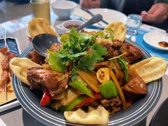 生炒散养鸡-大锅强·蒸海鲜青岛菜(吾悦广场店)