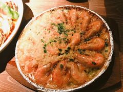 蒜蓉铁板虾-周家二小姐的菜·扬州菜·香炒蟹·狮子头(江都金鹰店)