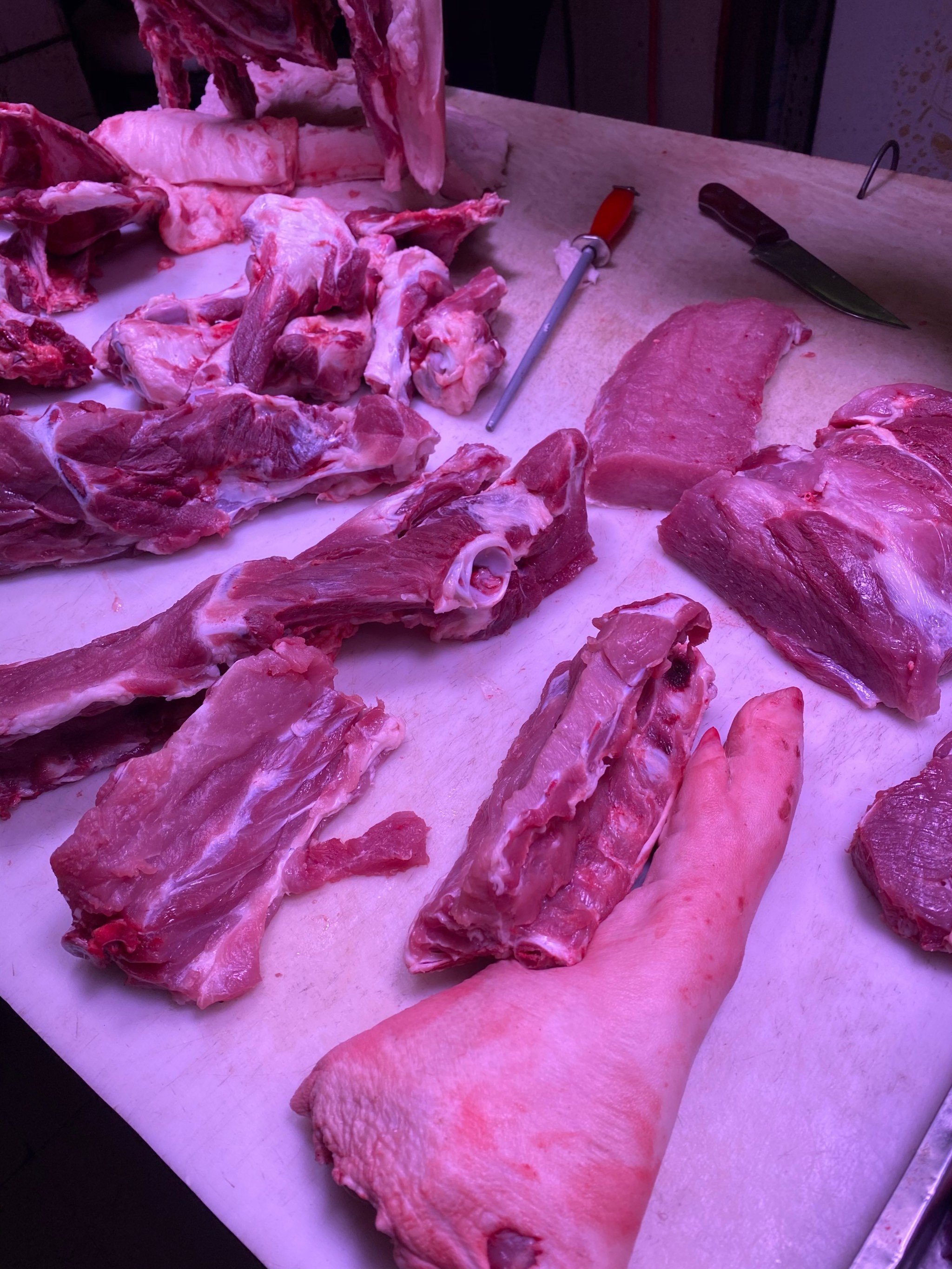 这家猪肉最好吃