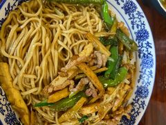 尖椒笋干肉丝拌川-望江面馆(杭州智汇中心店)