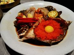 -草家酱蟹炭火烤肉店(珲春南路一店)
