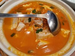 虾汤海水豆腐-船歌·鱼水饺青岛菜(合肥路永旺店)