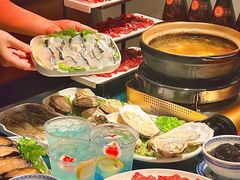-邹开喜·小海鲜醉鸡煲·潮汕鲜切牛肉店(襄阳北路店)