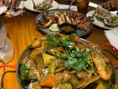 手抓海鲜黄咖喱味-仓库南洋海鲜小排档(柳河路店)