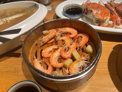 笼仔蒸鹰爪虾-荣小馆(杭州大厦店)