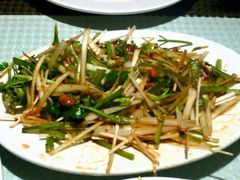 豆豉老虎菜-老昌春饼(中央大街店)