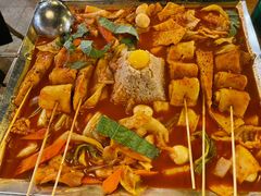 鱼饼火山炒年糕-包装马车·韩国料理·포장마차