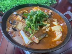 -万佛湖许老大铁锅鱼(黑金冠店)