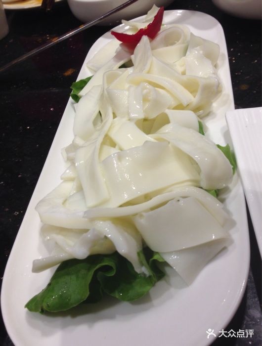 飞鹿火锅-黄喉-菜-黄喉图片-西安美食-大众点评网