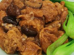 香菇烧面筋-京天红酒家(马家堡店)
