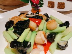 芦笋炒元贝-利苑酒家(华熙国际店)