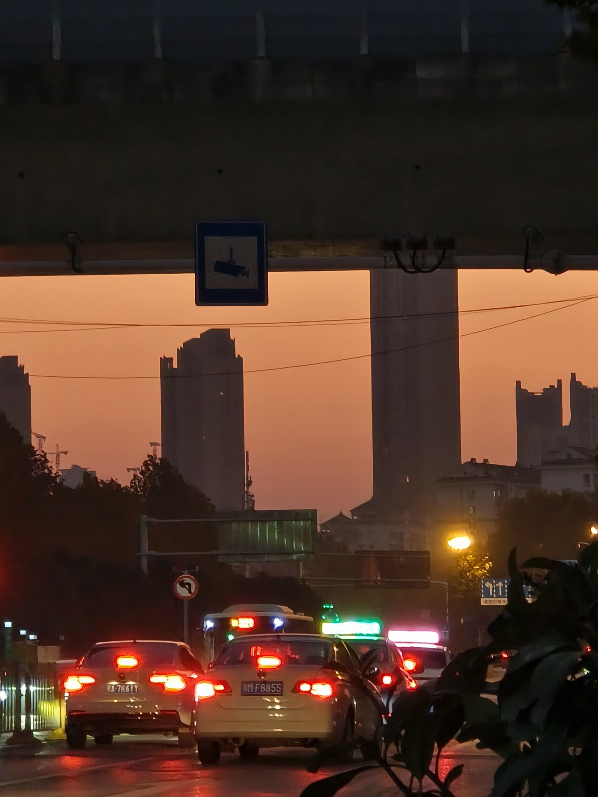 下班路上的好风景可不要错过