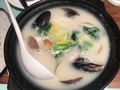 无油鱼汤烧时蔬-大树餐厅(益田假日店)