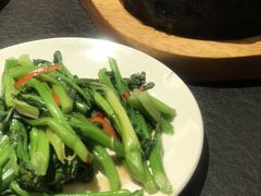 虾酱炒菜心-潮堂 · 潮州菜(国贸商城店)