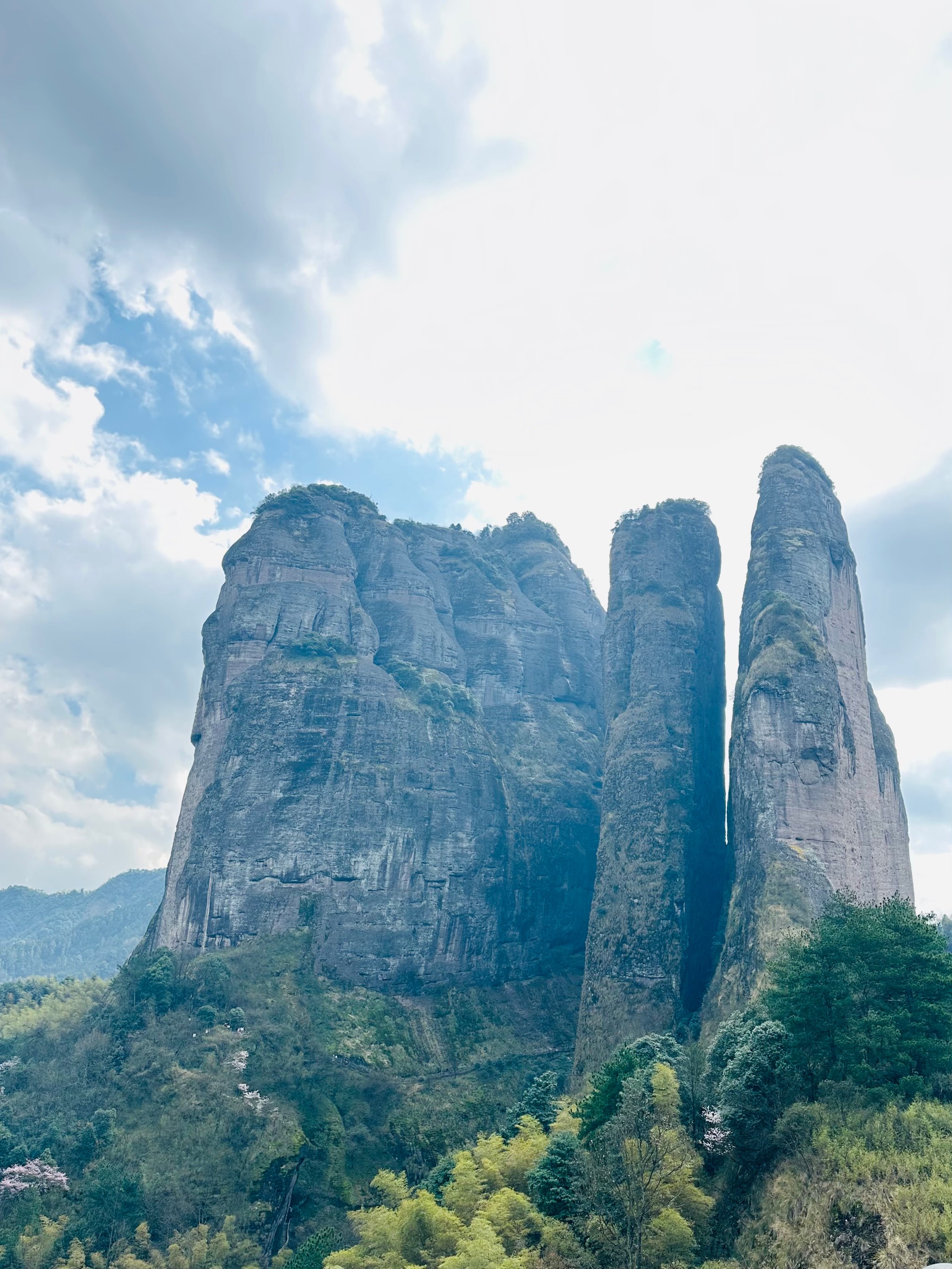 江郎山简笔画一年级图片