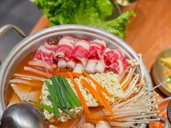 泡菜肥牛部队锅-春熙台韩国料理·章鱼肥牛(西丽店)