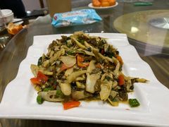 野生小笋炒酸菜-渔老大·有机鱼馆·老字号(古城店)
