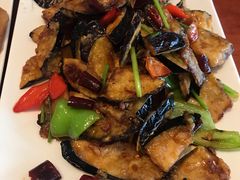 风味茄子-辣子鸡背(九龙山店)