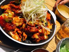 鱿鱼五花肉-姜虎东白丁烤肉(虹桥天地店)