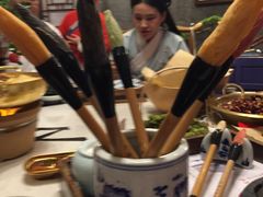 五彩毛笔酥-长安大牌档之西安博物院文化餐厅(中贸店)