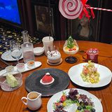 在万象城吃到了圣诞主题的漂亮饭