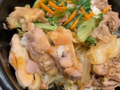 肥牛鸡肉双拼套餐饭-食其家·牛丼咖喱(万达广场店)