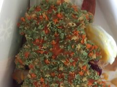 圣诞树芝士鸡肉堡-德克士(哈西火车站店)