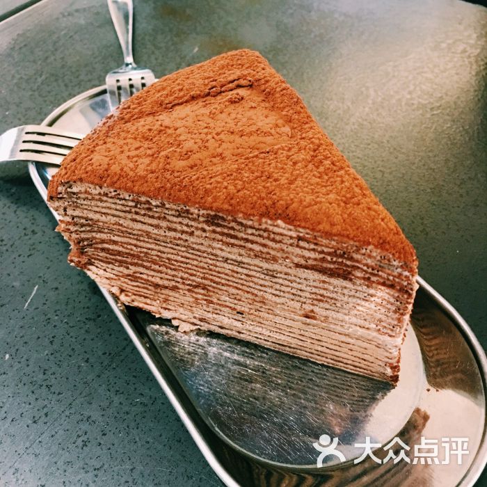 巧克力千层蛋糕