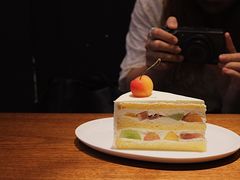 混合水果蛋糕-black rainbow coffee