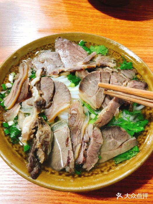 乡村农家粉面馆原汤羊肉粉图片