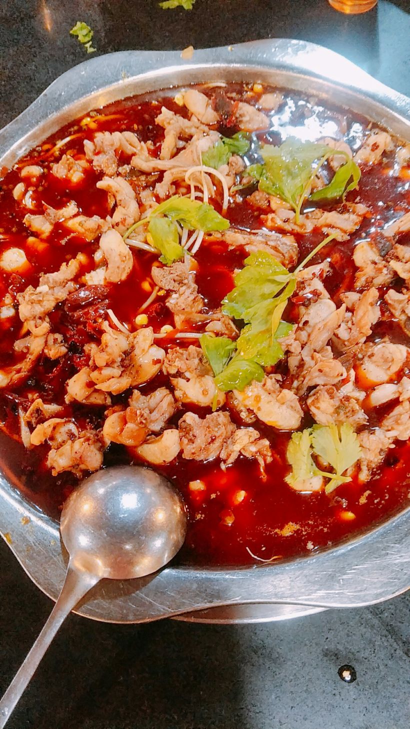 好久没有吃兔火锅了