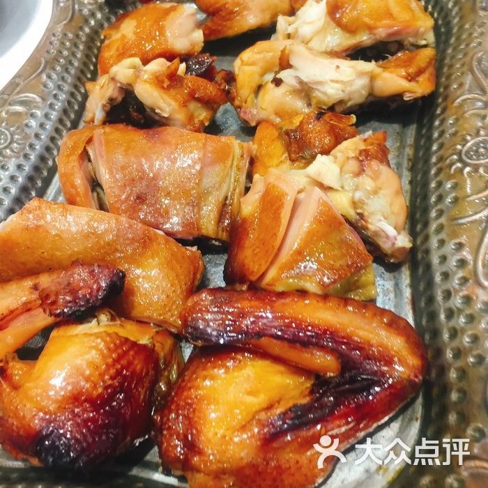 大漠楼兰新疆美食大漠风味烤鸡图片-北京新疆菜-大众点评网
