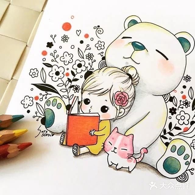 〖好想学画画[调皮]手绘彩铅人物〗