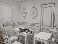 用餐区-白夜2D咖啡馆