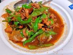 招牌辣椒炒肉-兰湘子·湘菜小炒(济南领秀城店)