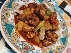 新疆大盘鸡（精选鸡腿加皮带面）-清真·古丽花儿·新疆美食(河南路店)