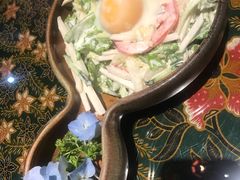 温泉蛋沙拉-小娘惹厨房Little Nyonya(狮城有约上榜店)