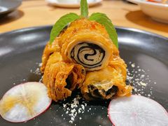 豆皮紫菜卷-朵朵开素食餐厅(后宰门街店)