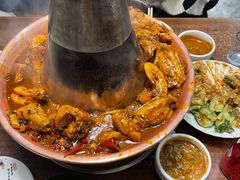 鸡腿锅-超越炭火牛蛙火锅鸡(河东店)