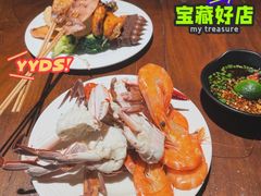 -JW万豪厨房餐厅·滨海草坪烧烤·海鲜·海景(三亚绿发山海天JW万豪酒店)