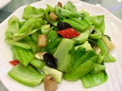 油渣生炒水东芥菜-清心鸡沙田乳鸽店·非遗传承(粤垦路店)