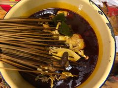 -拈签一笑黄牛肉辣卤串串