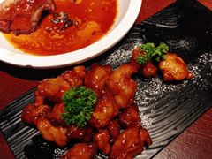雪花糖醋里脊-绿茶餐厅(朝阳大悦城店)