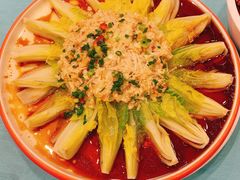 金针菇蒸娃娃菜-万荣烤鸭店·北京菜(天坛店)