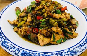 Stir-Fried Pork with Chilies