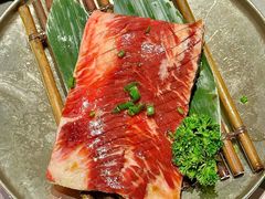 黑牛去骨浇汁牛排-草家酱蟹炭火烤肉店(珲春南路一店)