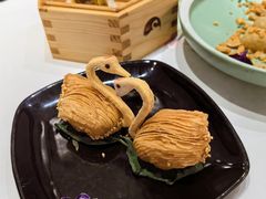 鲍鱼天鹅酥-白天鹅宾馆-玉堂春暖餐厅