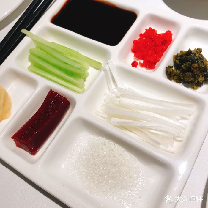 四季民福烤鸭店(工体店)烤鸭蘸料图片